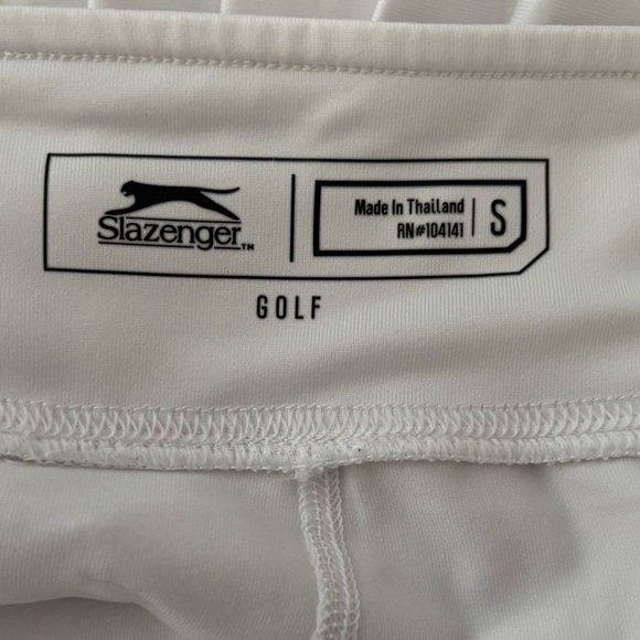 Slazenger Cream Pleated Golf Skirt - Picture 9 of 11